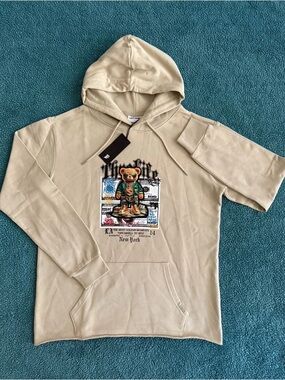 Men’s Graphic Hoodie, Left Point, Size Small, NEW